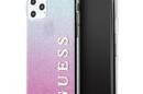 Guess Glitter Gradient - Etui iPhone 11 Pro Max (Pink/Blue) - zdjęcie 1