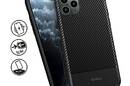Crong Prestige Carbon Cover - Etui iPhone 11 Pro (czarny) - zdjęcie 2