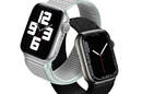 Crong Nylon Reflex - Pasek sportowy do Apple Watch 44/45/46/49 mm (czarny) - zdjęcie 5