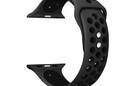Crong Duo Sport - Pasek do Apple Watch 44/45/46/49 mm (szary/czarny) - zdjęcie 5
