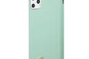 Guess Silicone Vintage - Etui iPhone 11 Pro Max (zielony) - zdjęcie 2