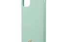 Guess Silicone Vintage - Etui iPhone 11 Pro Max (zielony) - zdjęcie 3