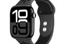 Crong Duo Sport - Pasek do Apple Watch 44/45/46/49 mm (szary/czarny) - zdjęcie 4