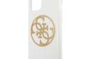 Guess Circle Glitter 4G - Etui iPhone 11 Pro Max (bia - zdjęcie 3