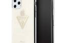 Guess Solid Glitter Triangle - Etui iPhone 11 Pro (Gold) - zdjęcie 1