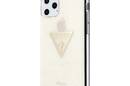 Guess Solid Glitter Triangle - Etui iPhone 11 Pro (Gold) - zdjęcie 2