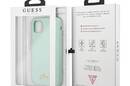 Guess Silicone Vintage - Etui iPhone 11 Pro Max (zielony) - zdjęcie 7