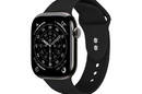 Crong Liquid - Pasek do Apple Watch 44/45/46/49 mm (czarny) - zdjęcie 6