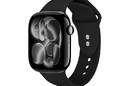 Crong Liquid - Pasek do Apple Watch 44/45/46/49 mm (czarny) - zdjęcie 1
