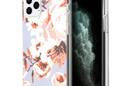 Guess Flower Shiny Collection N2 - Etui iPhone 11 Pro Max (Lilac) - zdjęcie 1