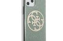 Guess Circle Glitter 4G - Etui iPhone 11 Pro Max (khaki) - zdjęcie 5