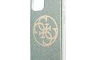 Guess Circle Glitter 4G - Etui iPhone 11 Pro Max (khaki) - zdjęcie 3