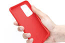 Crong Color Cover - Etui Huawei P40 (czerwony) - zdjęcie 7