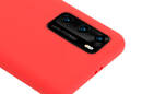 Crong Color Cover - Etui Huawei P40 (czerwony) - zdjęcie 8