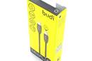 Budi - Kabel USB-C - USB-C 2.4A, 1 m (Czarny) - zdjęcie 1