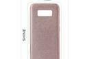 PURO Glitter Shine Cover - Etui Samsung Galaxy S10 (Rose Gold) - zdjęcie 2