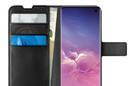 PURO Booklet Wallet Case - Etui Samsung Galaxy S10 z kieszeniami na karty + stand up (czarny) - zdjęcie 1