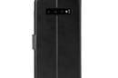 PURO Booklet Wallet Case - Etui Samsung Galaxy S10 z kieszeniami na karty + stand up (czarny) - zdjęcie 2