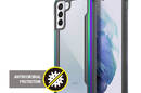 X-Doria Raptic Shield - Etui aluminiowe Samsung Galaxy S21+ (Antimicrobial protection) (Iridescent) - zdjęcie 1