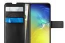 PURO Booklet Wallet Case - Etui Samsung Galaxy S10e z kieszeniami na karty + stand up (czarny) - zdjęcie 1