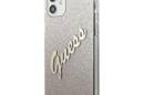 Guess Glitter Gradient Script - Etui iPhone 12 mini (z - zdjęcie 2