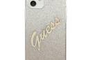 Guess Glitter Gradient Script - Etui iPhone 12 mini (z - zdjęcie 3