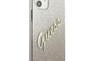 Guess Glitter Gradient Script - Etui iPhone 12 mini (z - zdjęcie 4