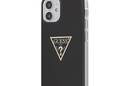 Guess Metallic Triange - Etui iPhone 12 Mini (czarny) - zdjęcie 1