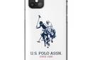 US Polo Assn Big Double Horse Logo - Etui iPhone 12 / iPhone 12 Pro (bia - zdjęcie 1