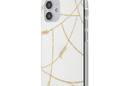 Guess Gold Chain - Etui iPhone 12 Mini (bia - zdjęcie 1