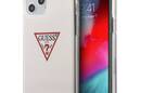 Guess Triangle Logo - Etui iPhone 12 Pro Max (bia - zdjęcie 1