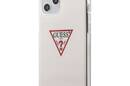 Guess Triangle Logo - Etui iPhone 12 Pro Max (bia - zdjęcie 2