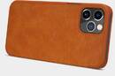 Nillkin Qin Leather Case - Etui Apple iPhone 12 Pro Max (Brown) - zdjęcie 6