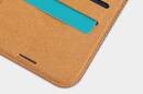 Nillkin Qin Leather Case - Etui Apple iPhone 12 Pro Max (Brown) - zdjęcie 8