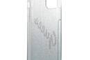 Guess Glitter Gradient Script - Etui iPhone 12 / iPhone 12 Pro (niebieski) - zdjęcie 7