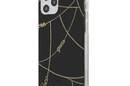 Guess Gold Chain - Etui iPhone 12 Pro Max (czarny) - zdjęcie 1