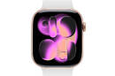 Crong Liquid - Pasek do Apple Watch 38/40/41/42 mm (bia - zdjęcie 2
