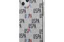 US Polo Assn Logo Mania - Etui iPhone 12 Pro Max (bia - zdjęcie 1
