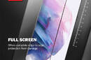 Crong 7D Nano Flexible Glass  Niepękajšce szkło hybrydowe 9H na cały ekran Samsung Galaxy S21 - zdjęcie 3
