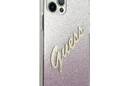 Guess Glitter Gradient Script - Etui iPhone 12 Pro Max (r - zdjęcie 4
