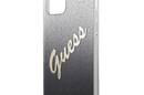 Guess Glitter Gradient Script - Etui iPhone 12 mini (czarny) - zdjęcie 6