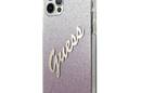 Guess Glitter Gradient Script - Etui iPhone 12 Pro Max (r - zdjęcie 2