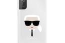 Karl Lagerfeld Head - Etui Samsung Galaxy S21+ (przezroczysty) - zdjęcie 1