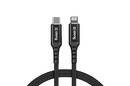 Crong Armor Link - Kabel USB-C Lightning Fast Charging MFi 150cm (czarny) - zdjęcie 3