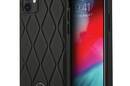 Mercedes Leather Wave Line - Etui iPhone 12 mini (black) - zdjęcie 2