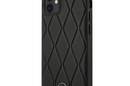 Mercedes Leather Wave Line - Etui iPhone 12 mini (black) - zdjęcie 1