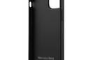 Mercedes Leather Wave Line - Etui iPhone 12 mini (black) - zdjęcie 4