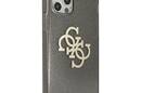 Guess Glitter 4G Big Logo - Etui iPhone 12 Pro Max (czarny) - zdjęcie 4