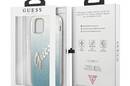 Guess Glitter Gradient Script - Etui iPhone 12 mini (niebieski) - zdjęcie 8