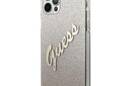 Guess Glitter Gradient Script - Etui iPhone 12 / iPhone 12 Pro (z - zdjęcie 2